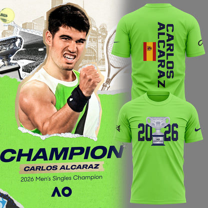Limited Edition 2026 Australina Open Champions T-Shirt-KC02022649