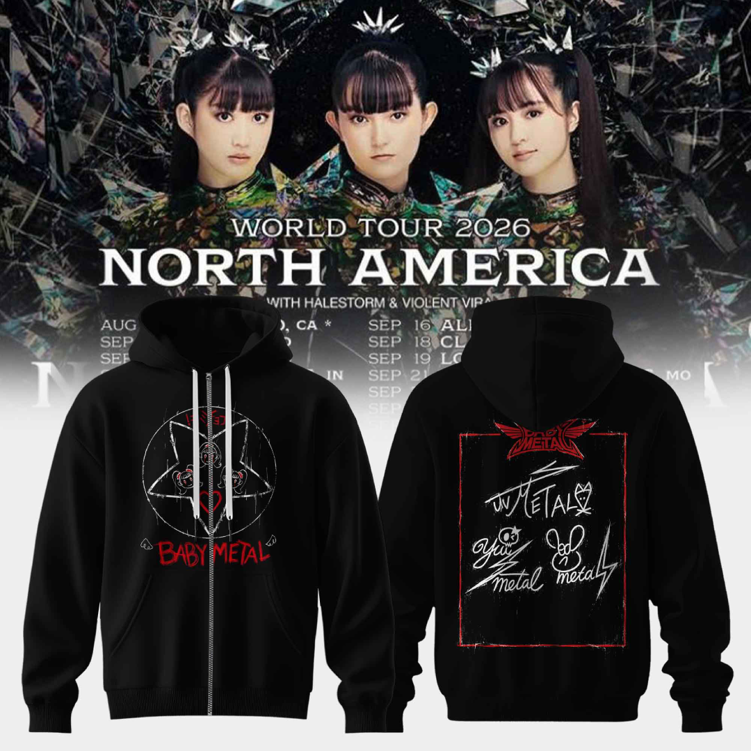 Baby Metal 2026Tour merch