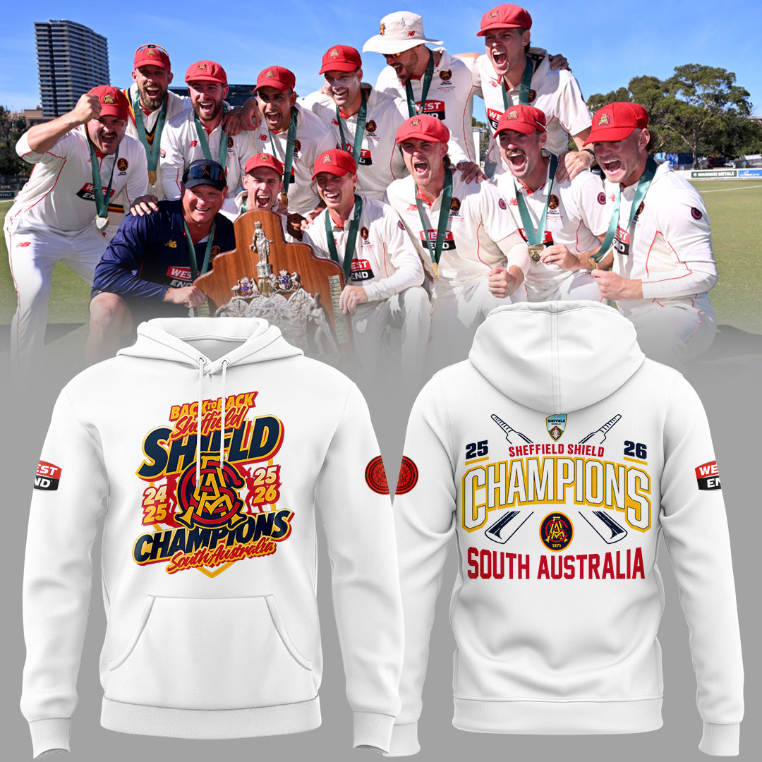 Limited Edition 2026 Sheffield Shield Champions 🏏🏆 Hoodie-KC03312617
