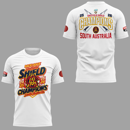 Limited Edition 2026 Sheffield Shield Champions 🏏🏆 Shirt-KC03312618