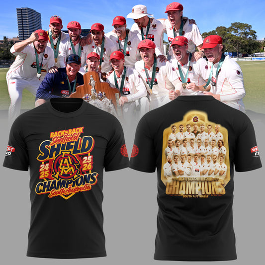 Limited Edition 2026 Sheffield Shield Champions 🏏🏆 Shirt-KC03312620