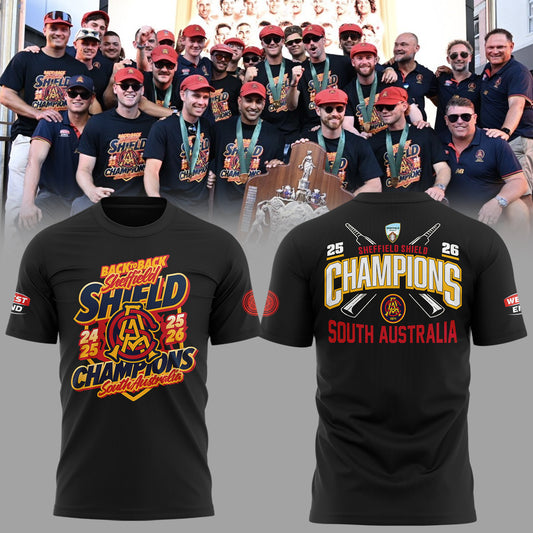 Limited Edition 2026 Sheffield Shield Champions 🏏🏆 Shirt-KC03312621