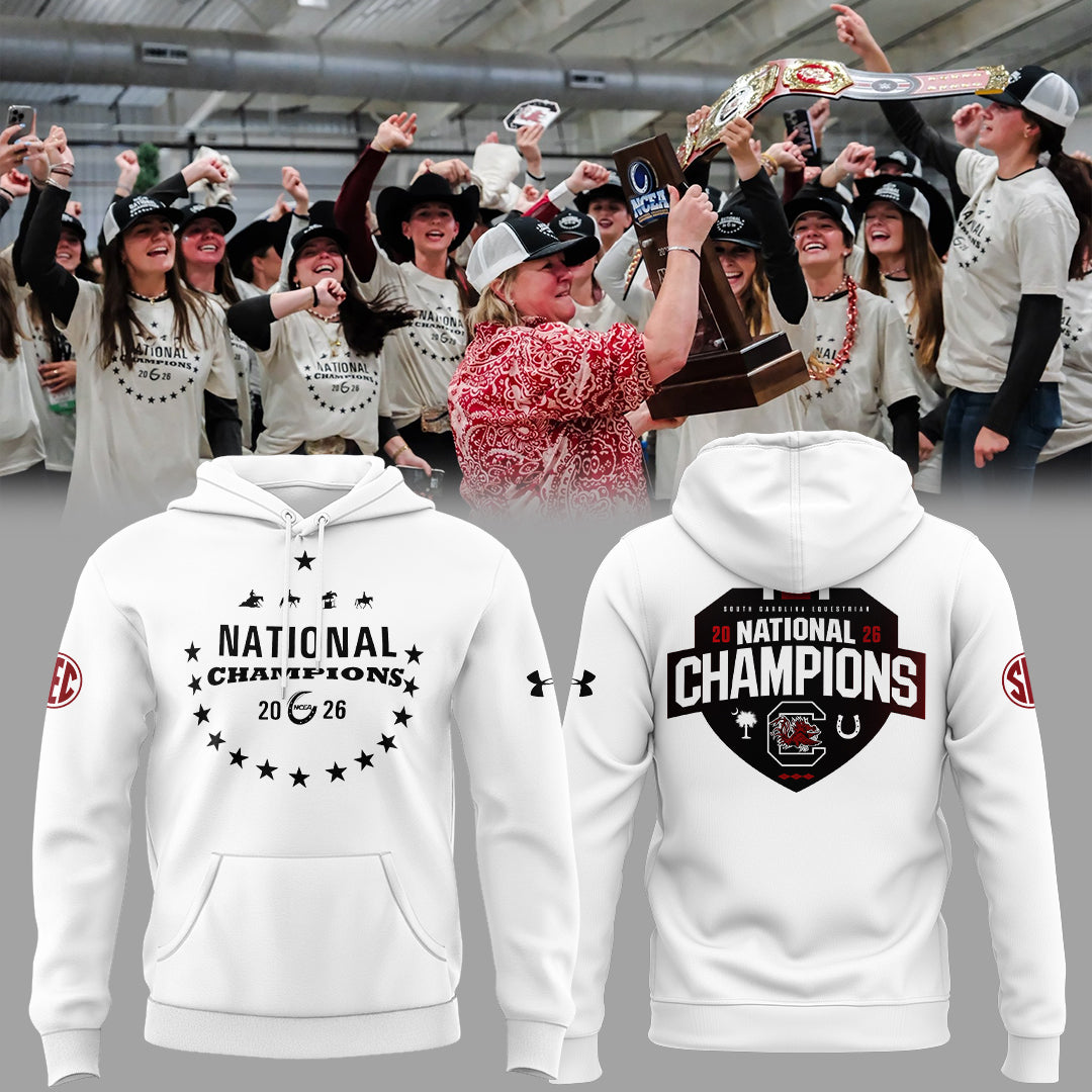 Gamecocks Equestrian National Champions 🐎🏆 Hoodie