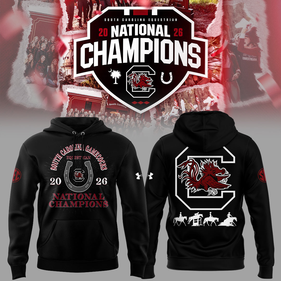 Gamecocks Equestrian National Champions 🐎🏆 Hoodie