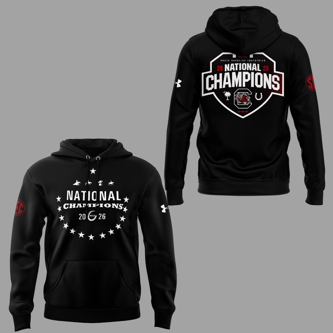 Gamecocks Equestrian National Champions 🐎🏆 Hoodie