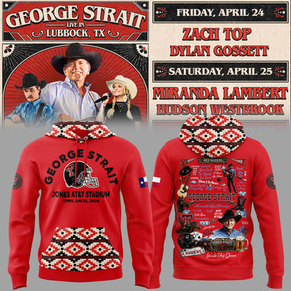 G.Strait 2026 “One Last Ride” tour at Lubbock’s Jones AT&T Stadium 🤠🎸⚔️ Hoodie