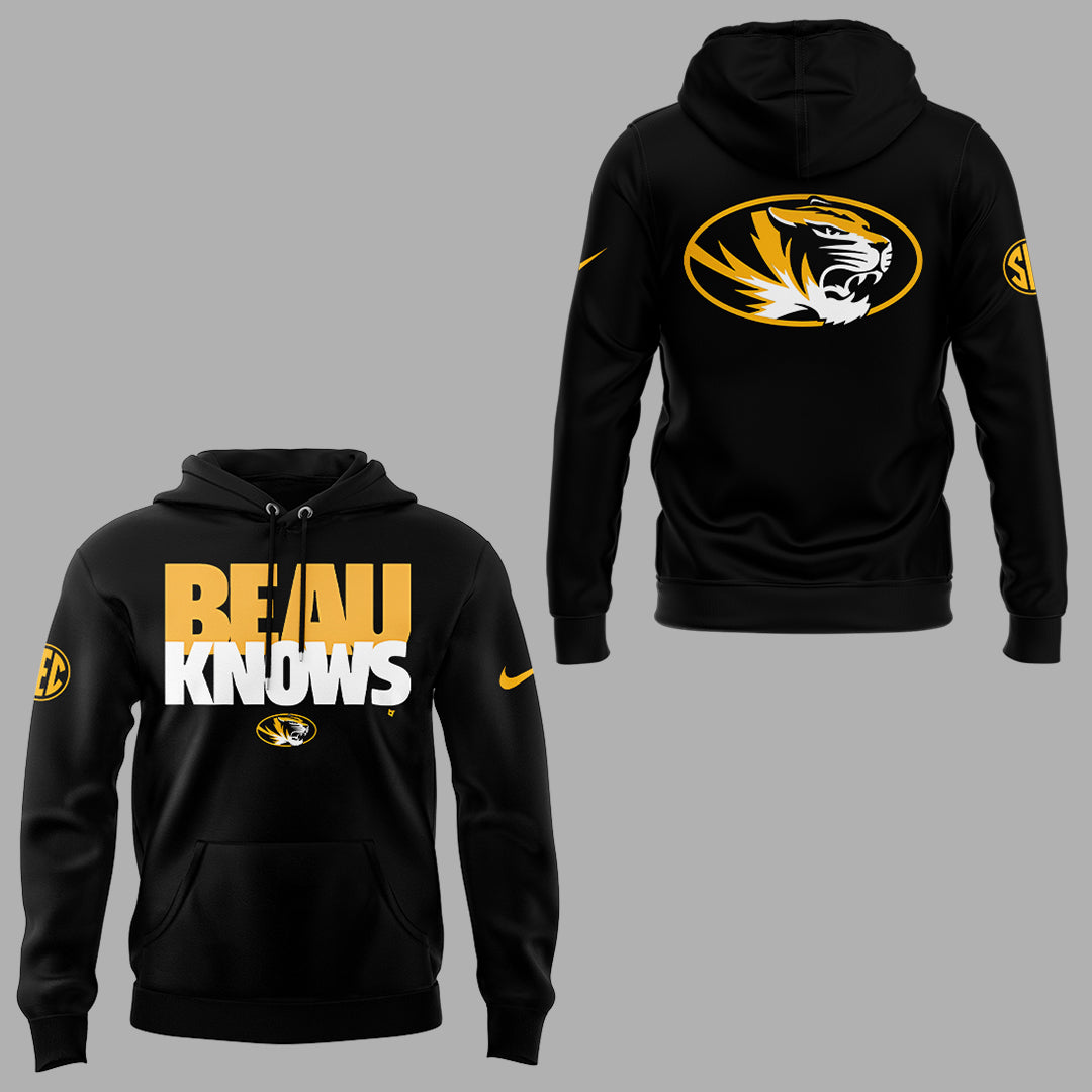 Limited Edition Missouri Football: Beau Pribula Knows Hoodie-KC09222502