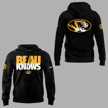 Limited Edition Missouri Football: Beau Pribula Knows Hoodie-KC09222502