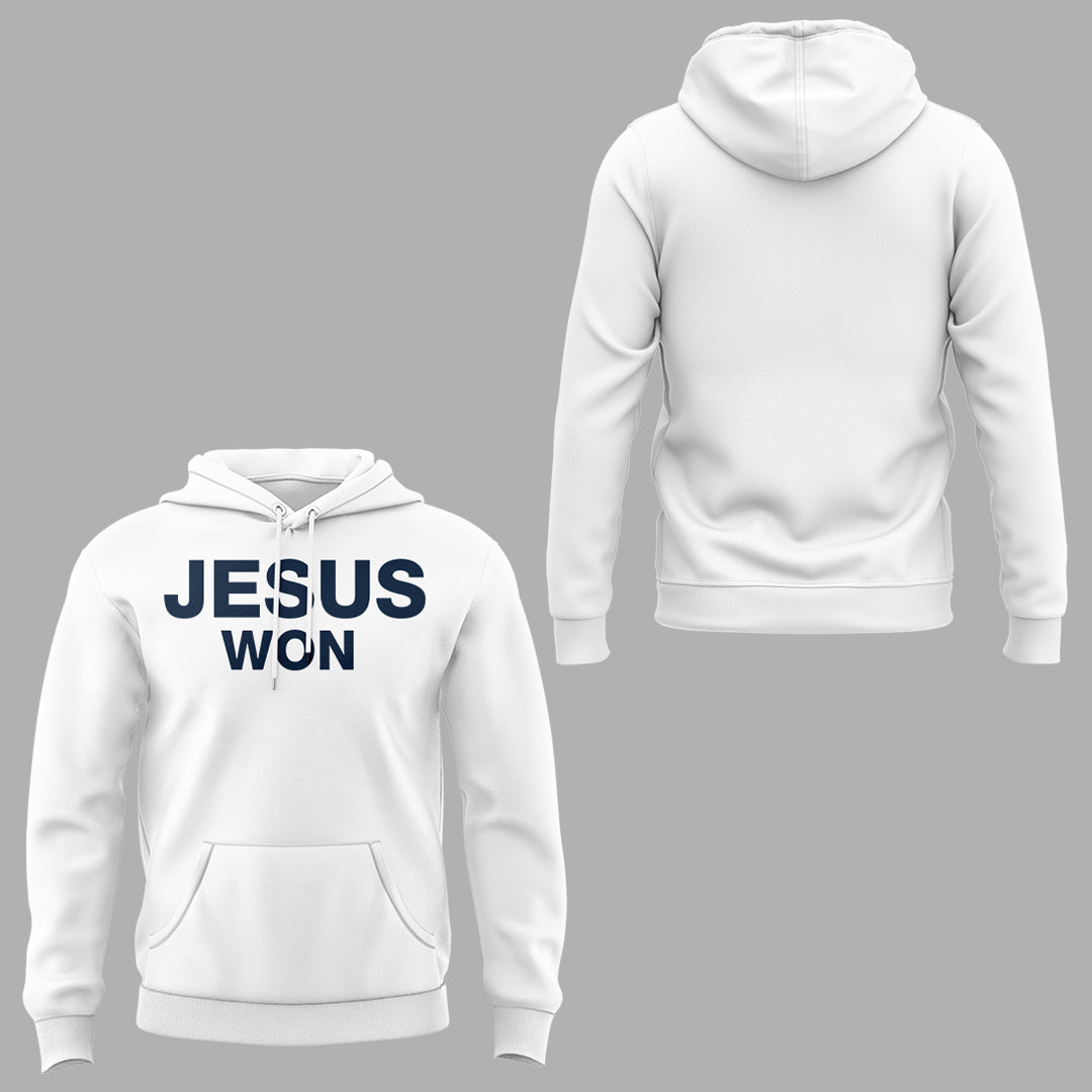 Limited Edition Patriots x Jesus Won Hoodie