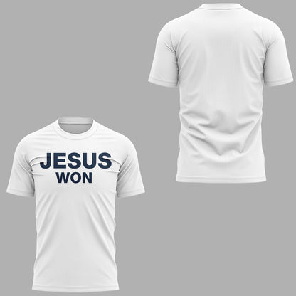 Limited Edition Patriots x Jesus Won T-Shirt