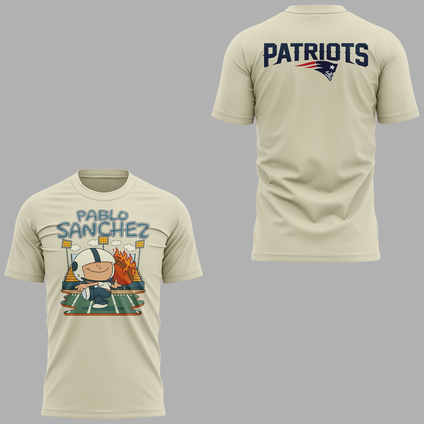 Limited Edition Patriots x Pablo Sanchez T-Shirt
