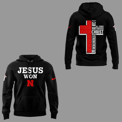 Limited Edition Jesus Won Hoodie-KC10102506