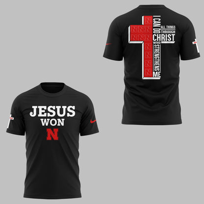 Limited Edition Jesus Won Shirt-KC10102507