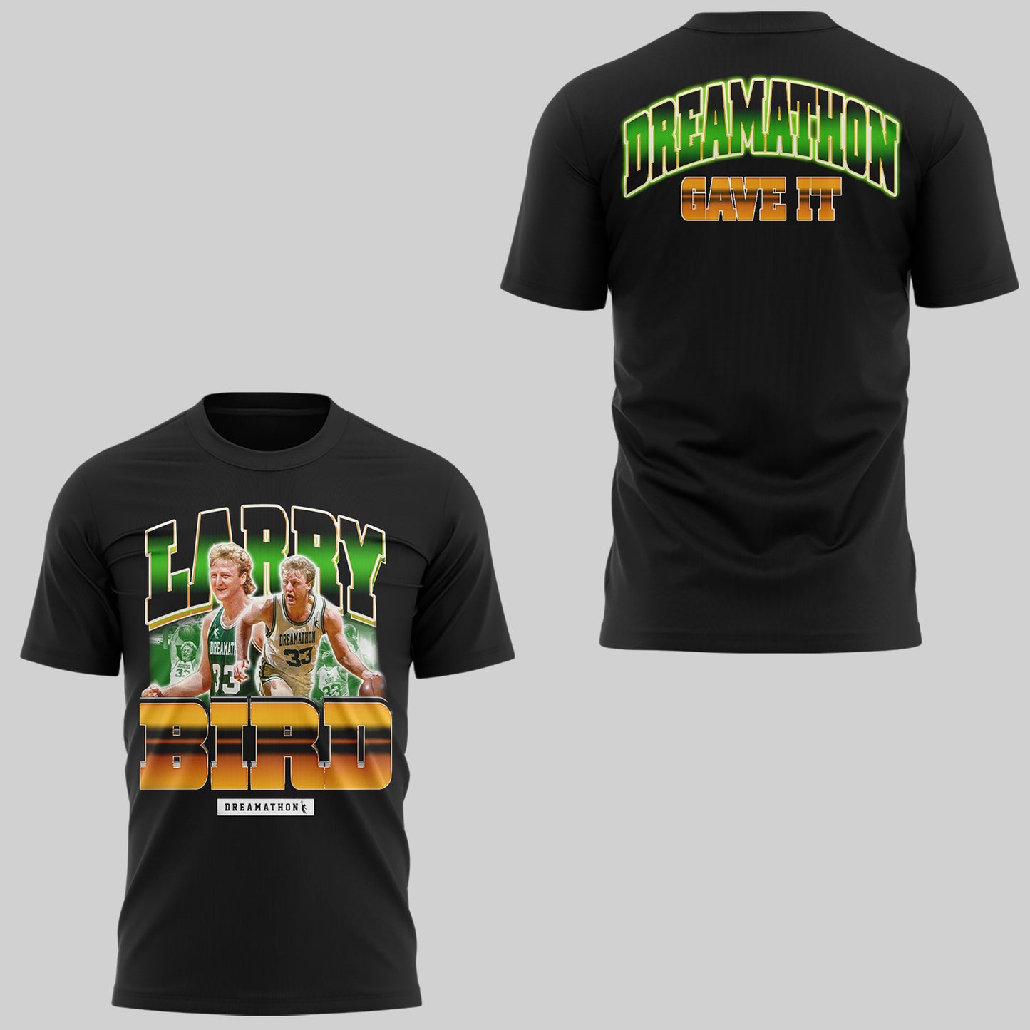 Limited Edition Larry Bird Dreamathon Tshirt-KC11142523
