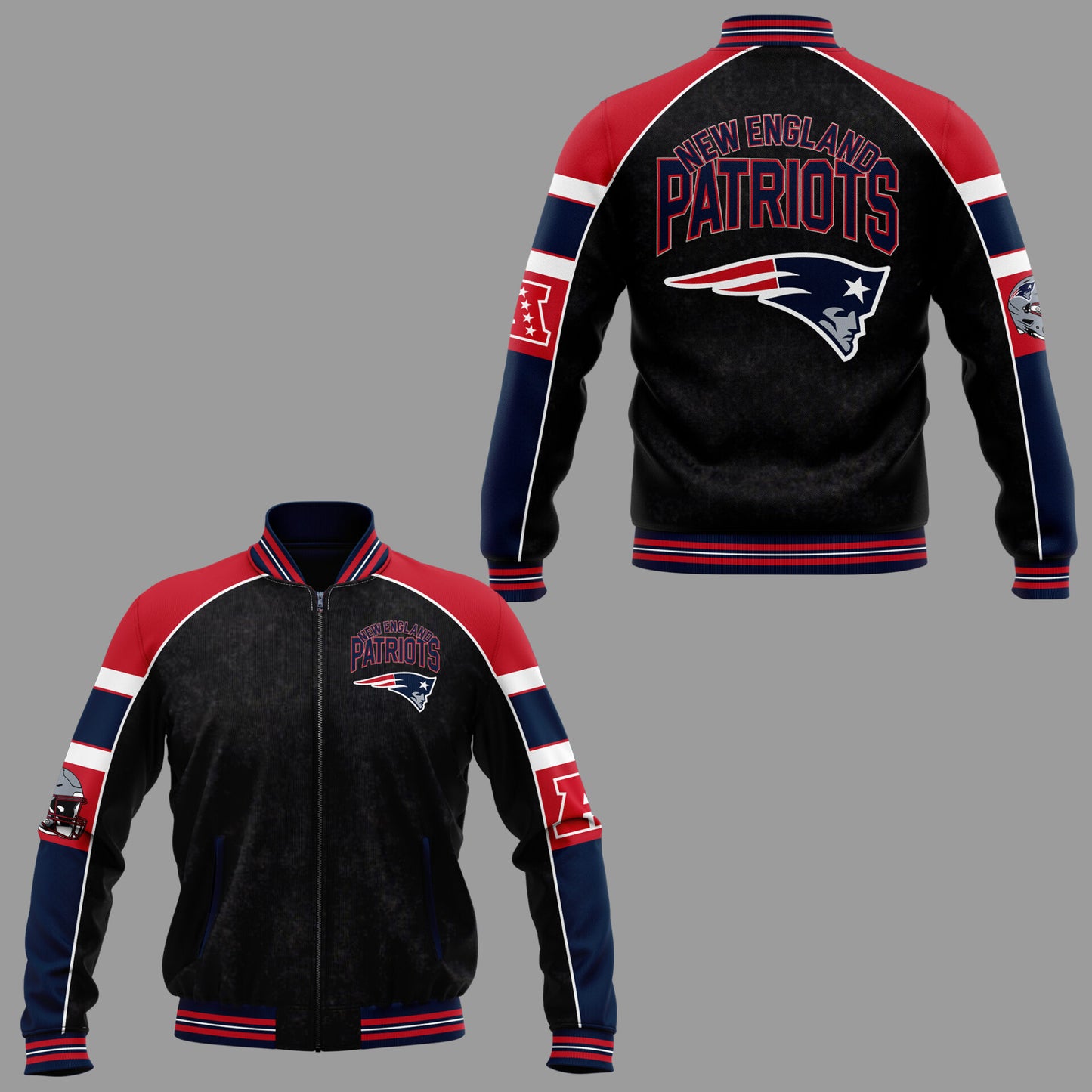 Limited Edition NE Patriots Vintage Jacket-KC12022511