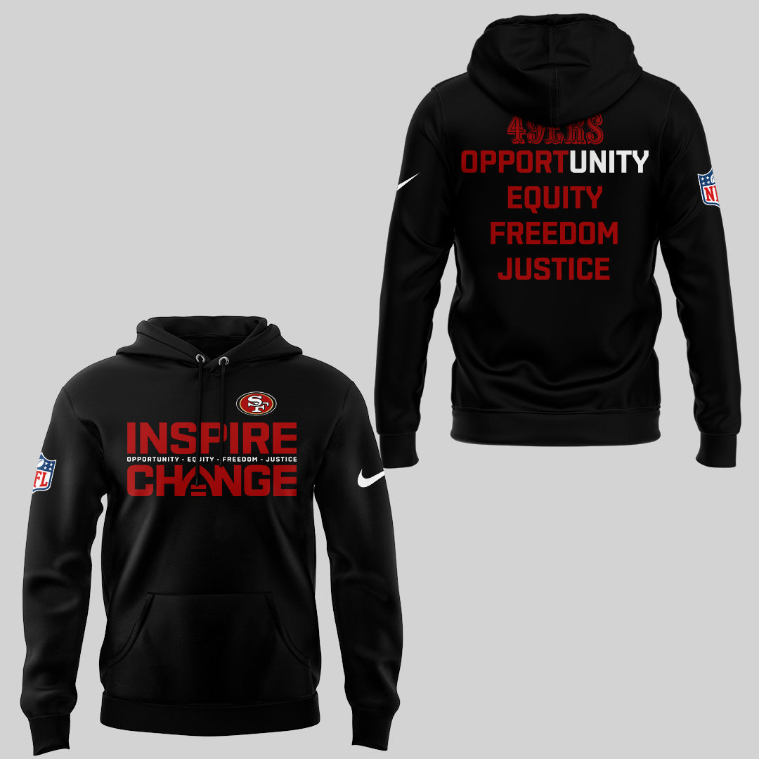 Limited Edition 49ers Inspire Change Hoodie-KC12152516