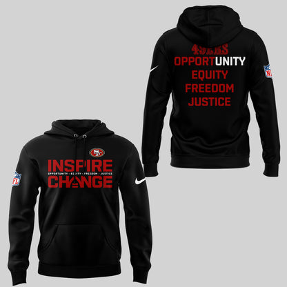 Limited Edition 49ers Inspire Change Hoodie-KC12152516