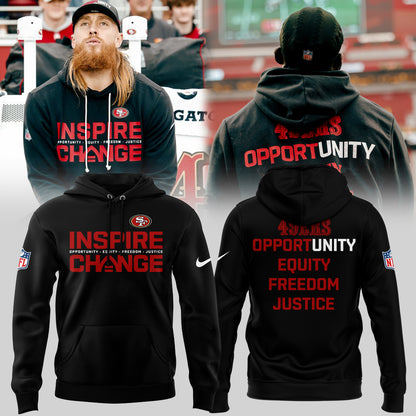 Limited Edition 49ers Inspire Change Hoodie-KC12152516