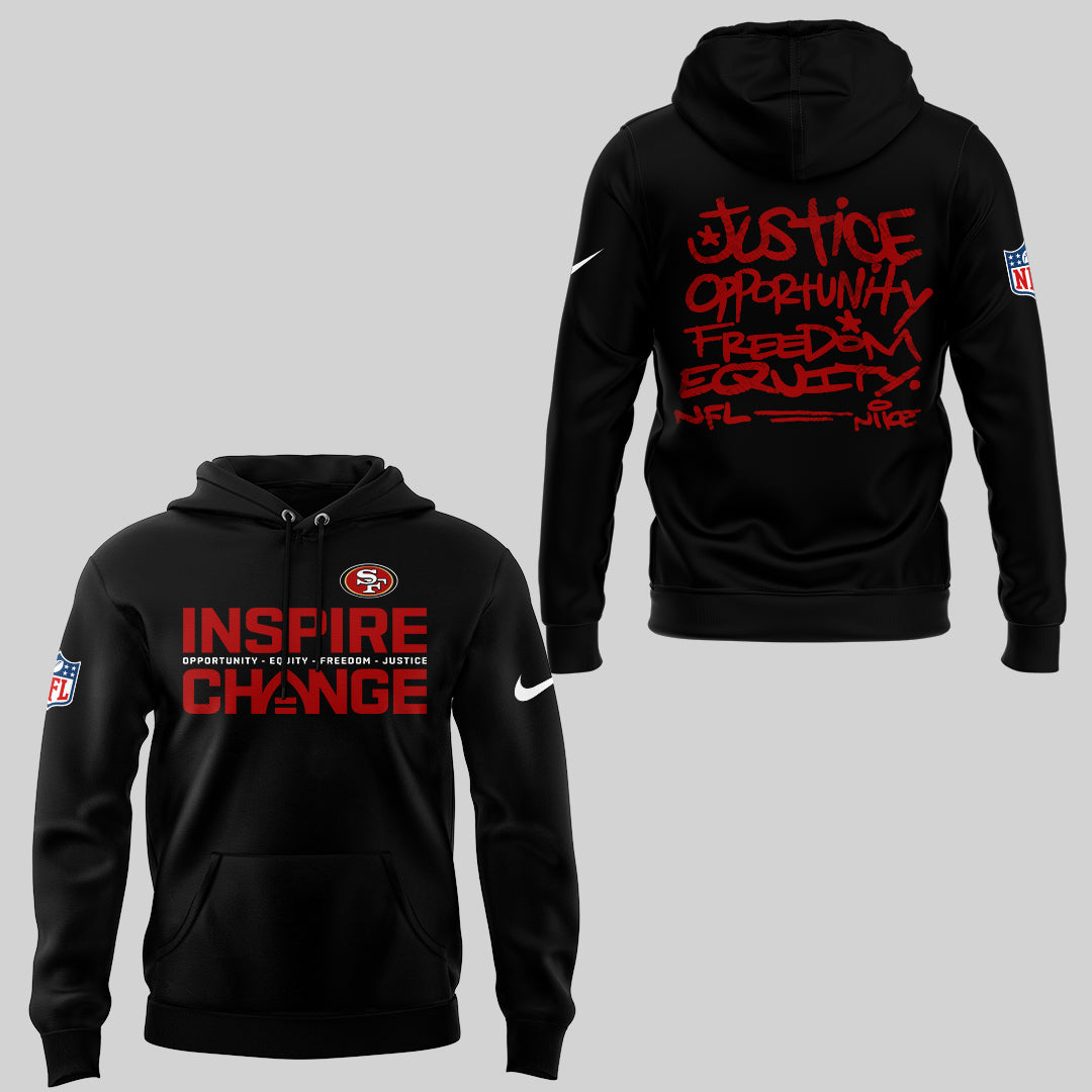 Limited Edition 49ers Inspire Change Hoodie-KC12152517