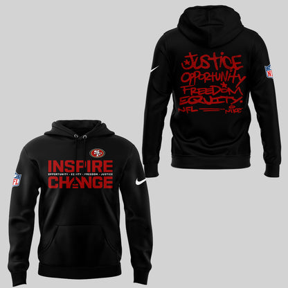 Limited Edition 49ers Inspire Change Hoodie-KC12152517