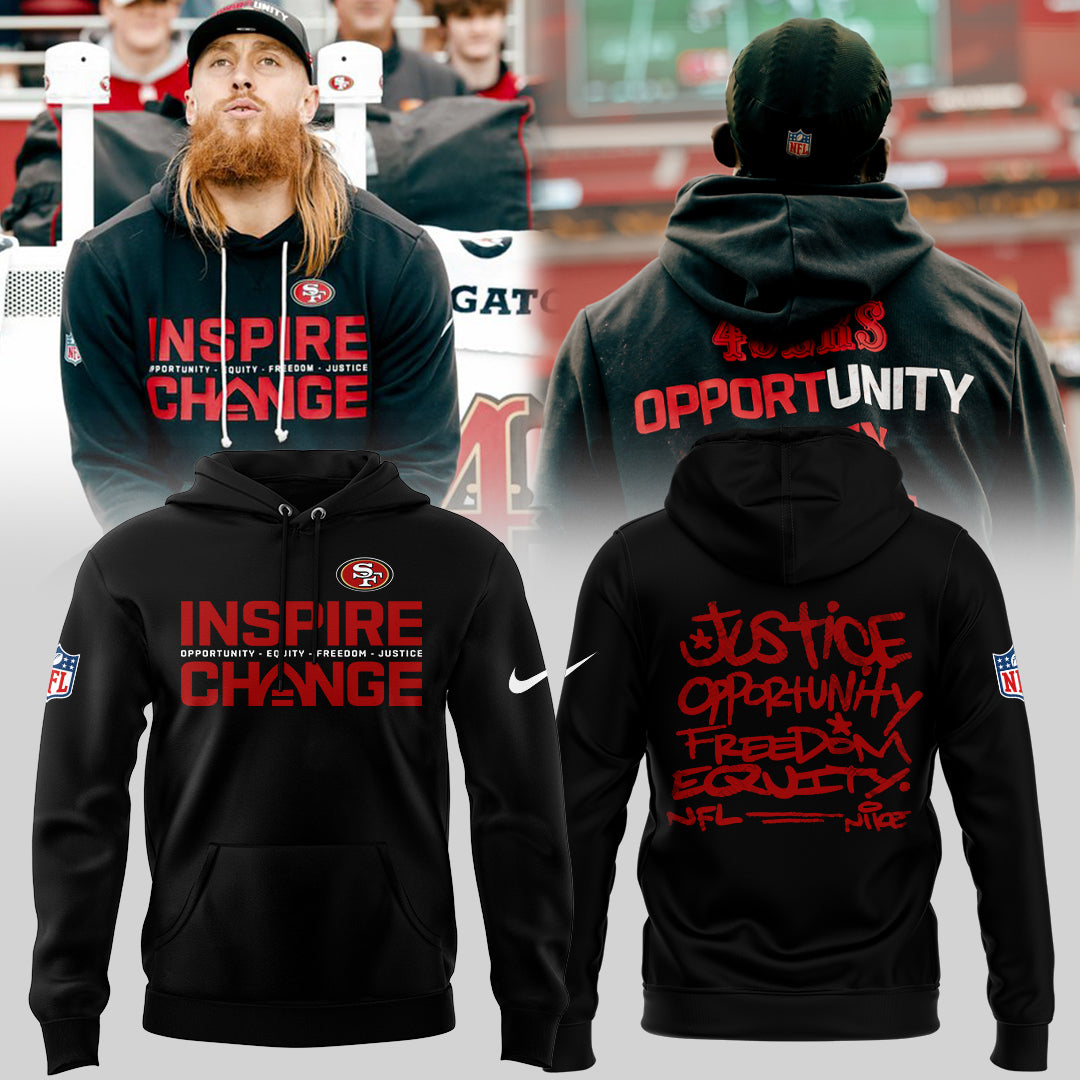 Limited Edition 49ers Inspire Change Hoodie-KC12152517