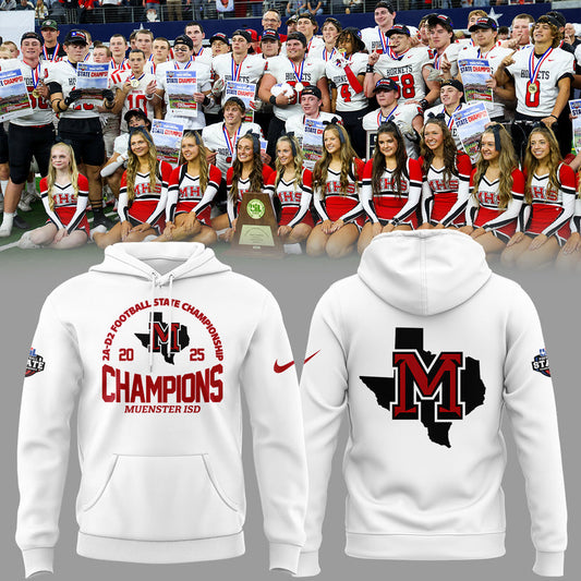 Muenster Champions🏆𝟐𝐀-𝐃𝟐 𝐅𝐨𝐨𝐭𝐛𝐚𝐥𝐥 𝐂𝐡𝐚𝐦𝐩𝐢𝐨𝐧𝐬𝐡𝐢𝐩 2025 Combo Hoodie