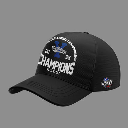 Limited Edition Yoakum Champions🏆3A-D1 𝐅𝐨𝐨𝐭𝐛𝐚𝐥𝐥 𝐂𝐡𝐚𝐦𝐩𝐢𝐨𝐧𝐬𝐡𝐢𝐩 2025 T-Shirt