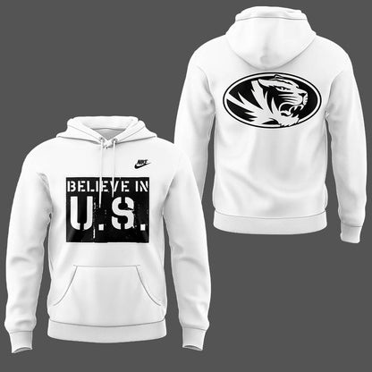 Limited Edition Mizzou Football Believe In U.S. Hoodie-LL2509211027