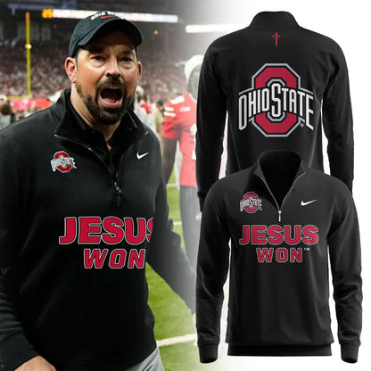 Limited Edition Jesus Won Coach ZIPSweatshirt-LL2512231002