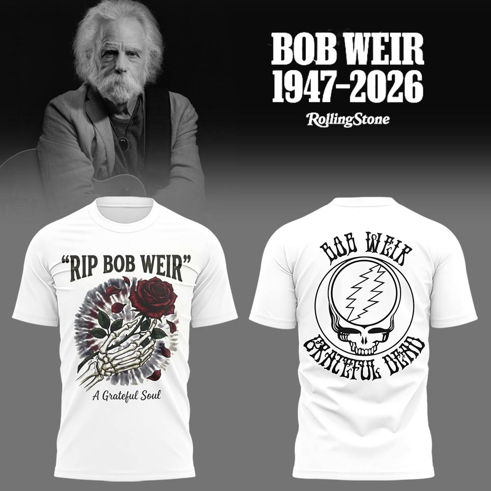 Limited Edition In Loving Memory Of Bob Weir Shirt