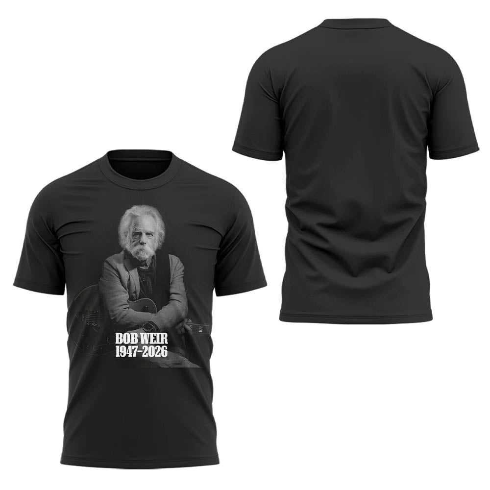 Limited Edition In Loving Memory Of Bob Weir Shirt