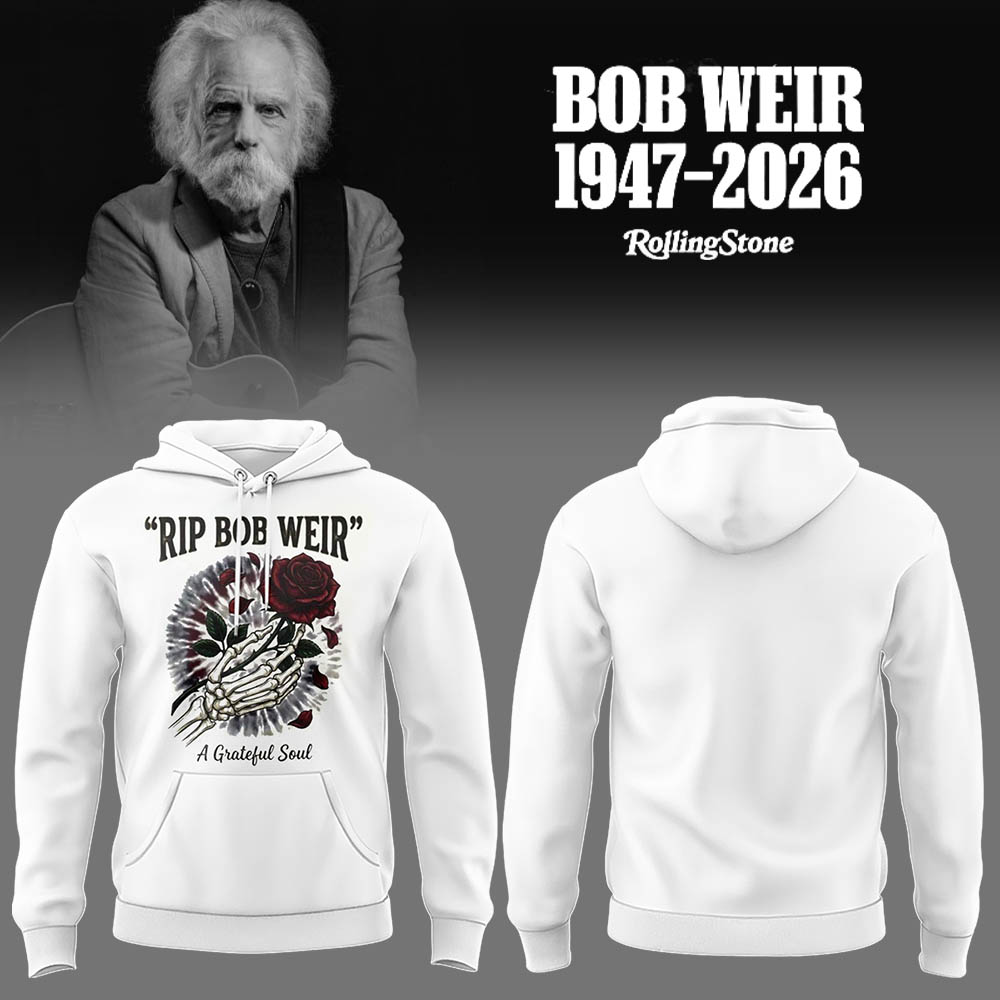 Limited Edition In Loving Memory Of Bob Weir Hoodie
