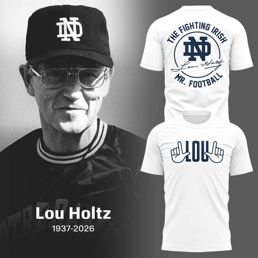 Notre Dame Legacy – Lou Holtz Tribute Shirt