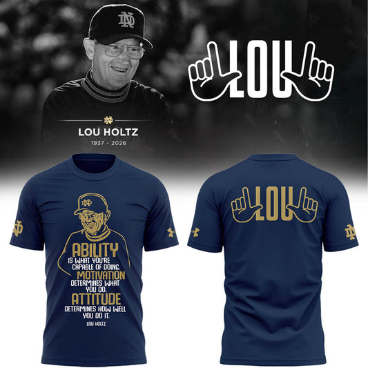 Notre Dame Legacy – Lou Holtz Tribute Shirt