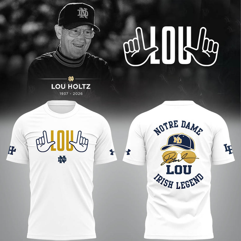 Notre Dame Legacy – Lou Holtz Tribute Shirt
