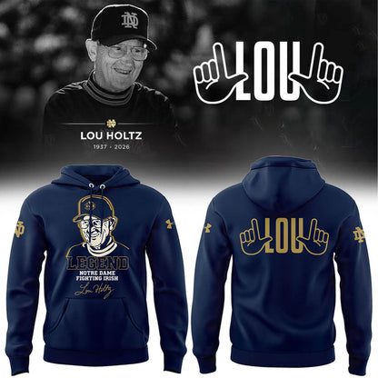 Notre Dame Legacy – Lou Holtz Tribute Hoodie