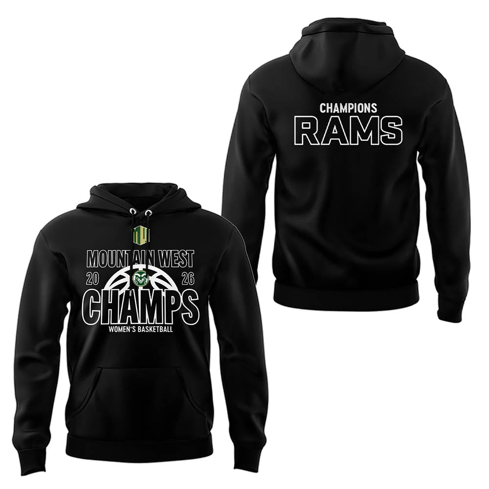 Limited Edition CSUWBasketball Champions Hoodie-1LL260311032