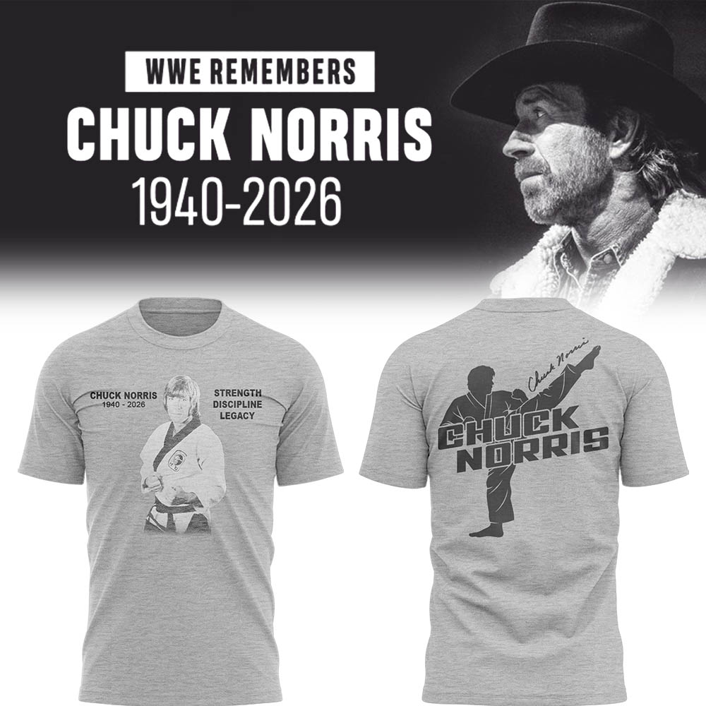 Limited Edition Thank You For The Memories Chuck Norris Shirt