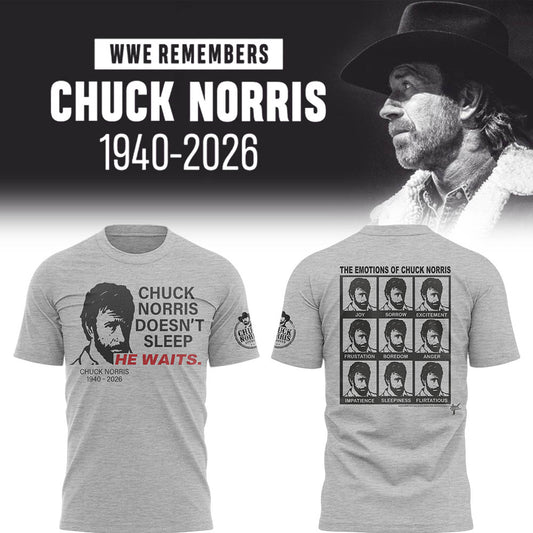 Limited Edition Thank You For The Memories Chuck Norris Shirt