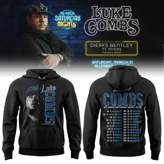 Limited Edition “My Kinda Saturday Night Tour” Hoodie-LL260322012