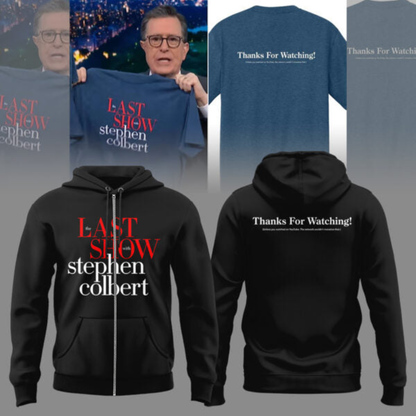 he Late Show with Stephen Colbert Limited Edition Zip Hoodie