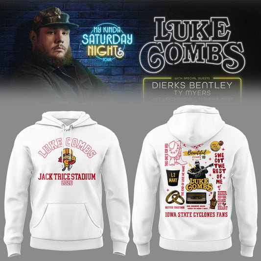 Limited Edition “My Kinda Saturday Night Tour” at Jack Trice Stadium Hoodie-LL260408004