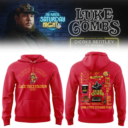 Limited Edition “My Kinda Saturday Night Tour” at Jack Trice Stadium Hoodie-LL260408004