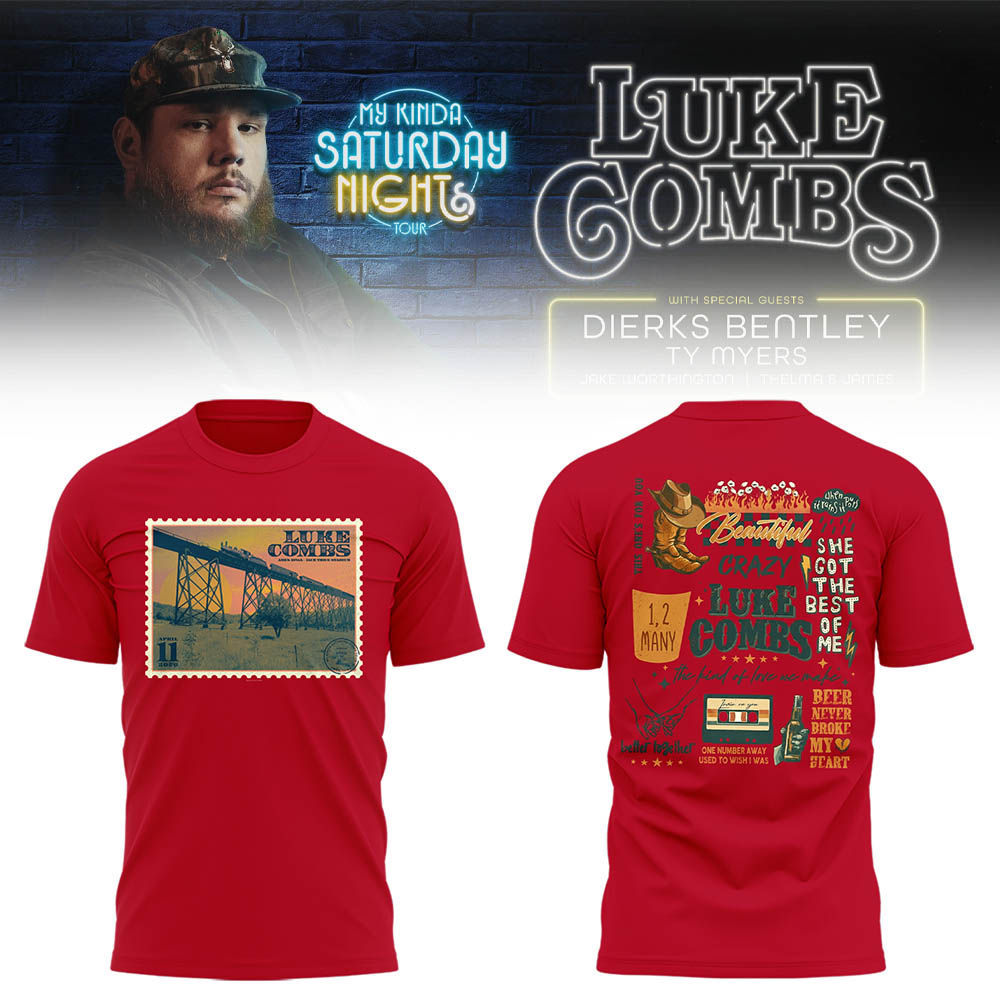 Limited Edition “My Kinda Saturday Night Tour” at Jack Trice Stadium Tshirt-LL260409004