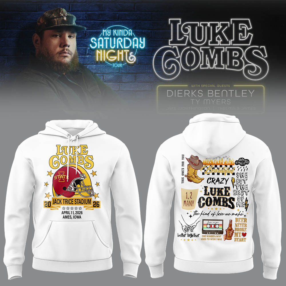 Limited Edition “My Kinda Saturday Night Tour” at Jack Trice Stadium Hoodie-LL260409006