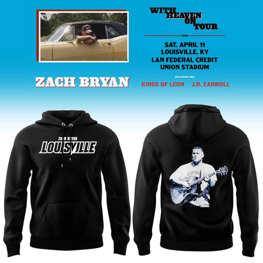 Limited Zach “With Heaven On Tour 2026.” at Louisville Hoodie-LL260410025