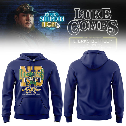 Limited Edition “My Kinda Saturday Night Tour” at Notre Dame Stadium Hoodie-LL2604160034
