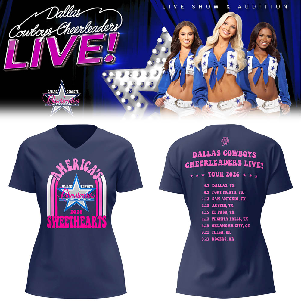 Limited Edition cheerleaders Tshirt-LL260418034