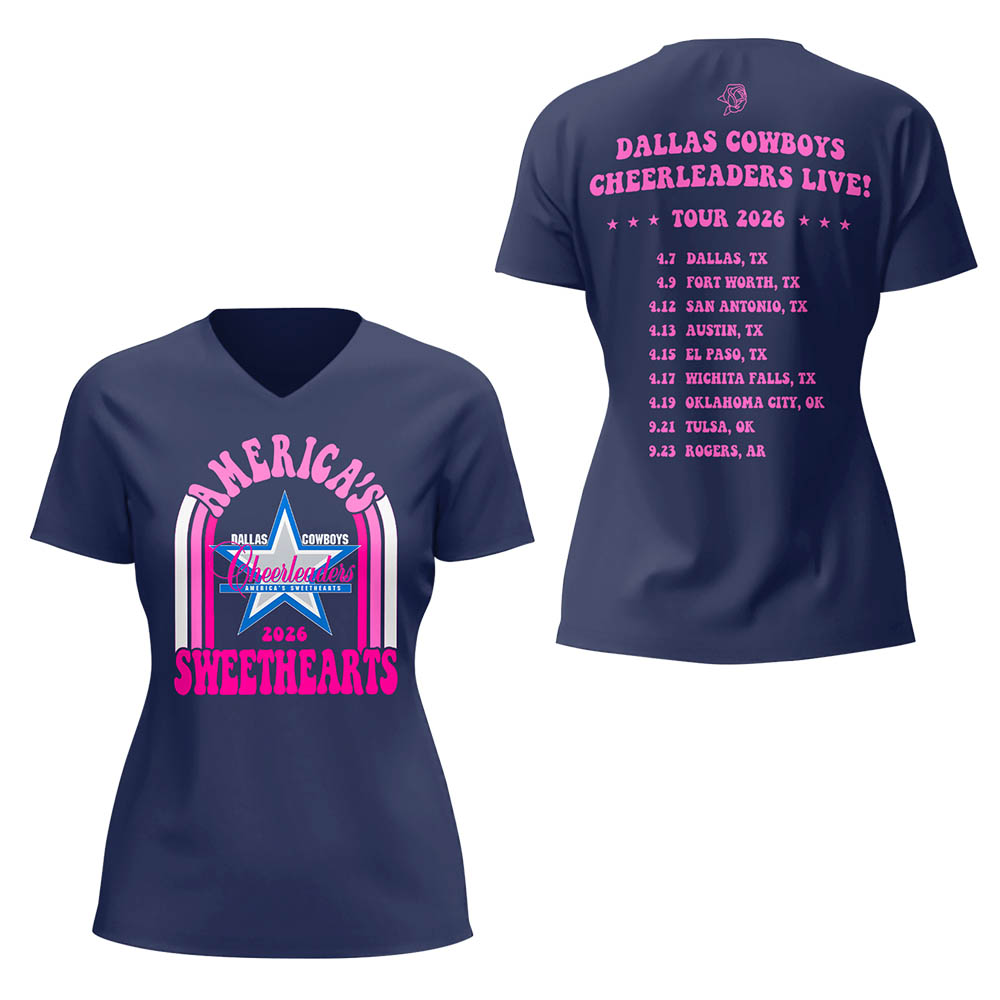Limited Edition cheerleaders Tshirt-LL260418034