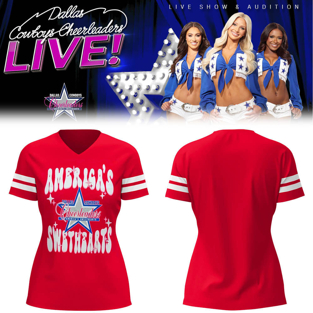 Limited Edition cheerleaders Tshirt-LL260418035